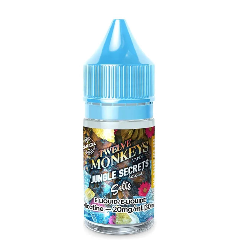 Twelve Monkeys Ice Age Jungle Secrets e-liquid 20mg/mL 30mL