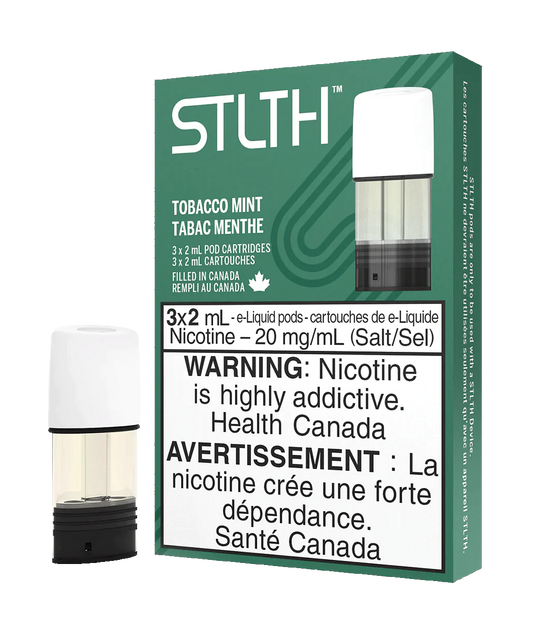 Stlth pods Tobacco mint Bold50 20mg/mL