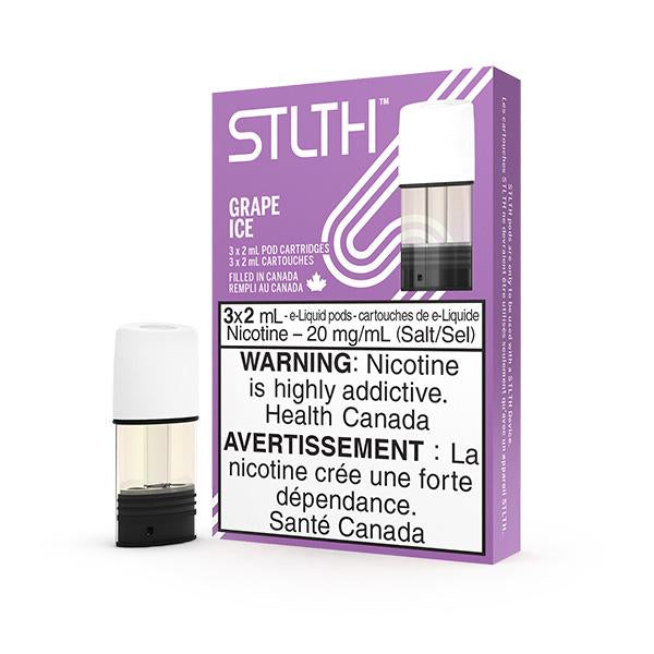 Stlth pods Grape ice 20mg/mL