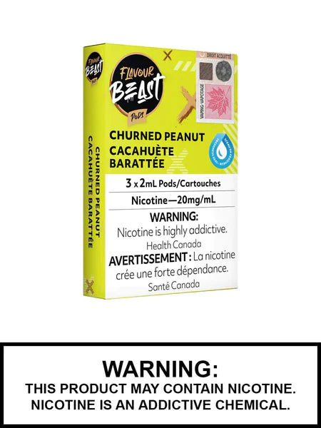 Flavour Beast Pods Churned Peanut 20mg/mL