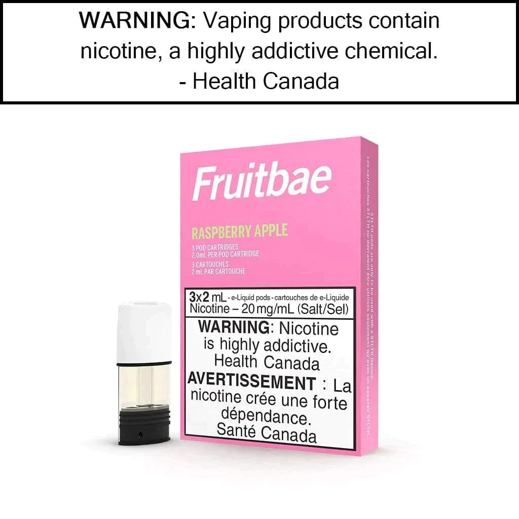 Stlth pod fruitbae raspberry apple 20mg