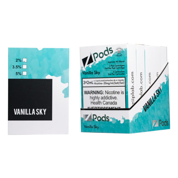 Zpods Vanilla sky 20mg/mL