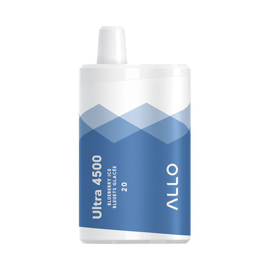 Allo ultra 4500 blueberry ice 20mg/mL disposable