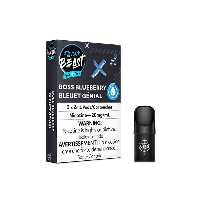 Flavour Beast Pods Boss Blueberry Ice 20mg/mL