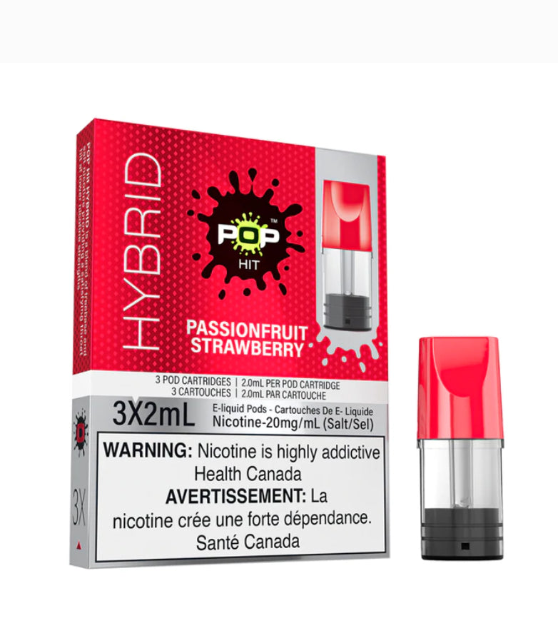 Pop Hit Pods Passionfruit Strawberry 20mg/mL