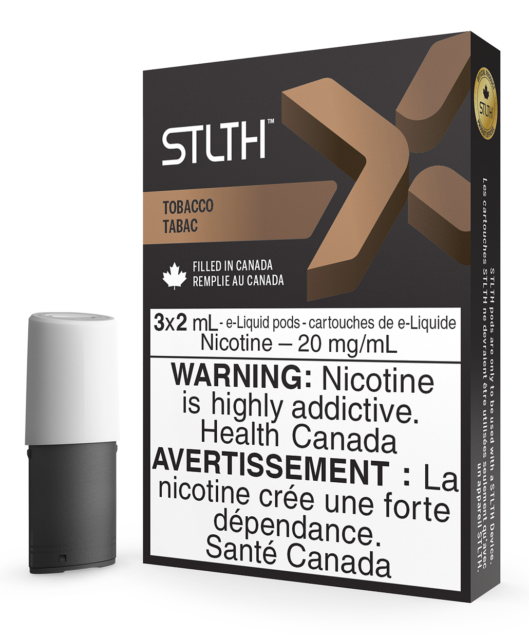 Stlth X pods Tobacco 20mg/mL