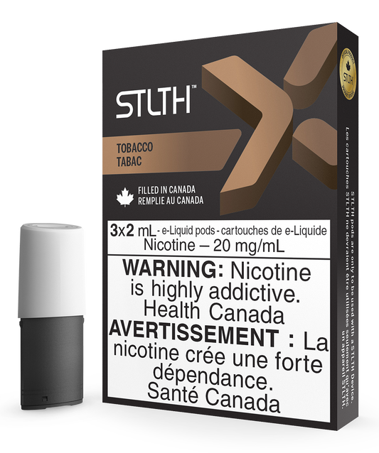 Stlth X pods Tobacco 20mg/mL