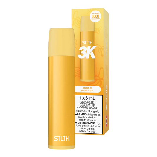 Stlth 3k Banana Ice 20mg/mL disposable