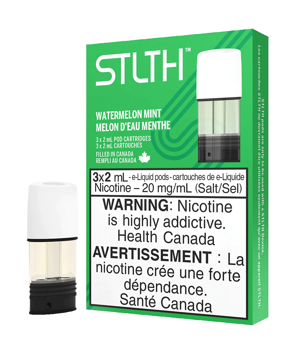 Stlth pods Watermelon mint Bold50 20mg/mL