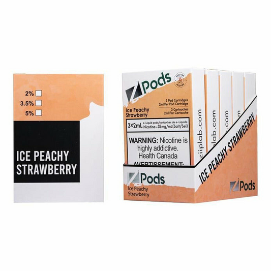 Zpods Ice peachy strawberry 20mg/mL