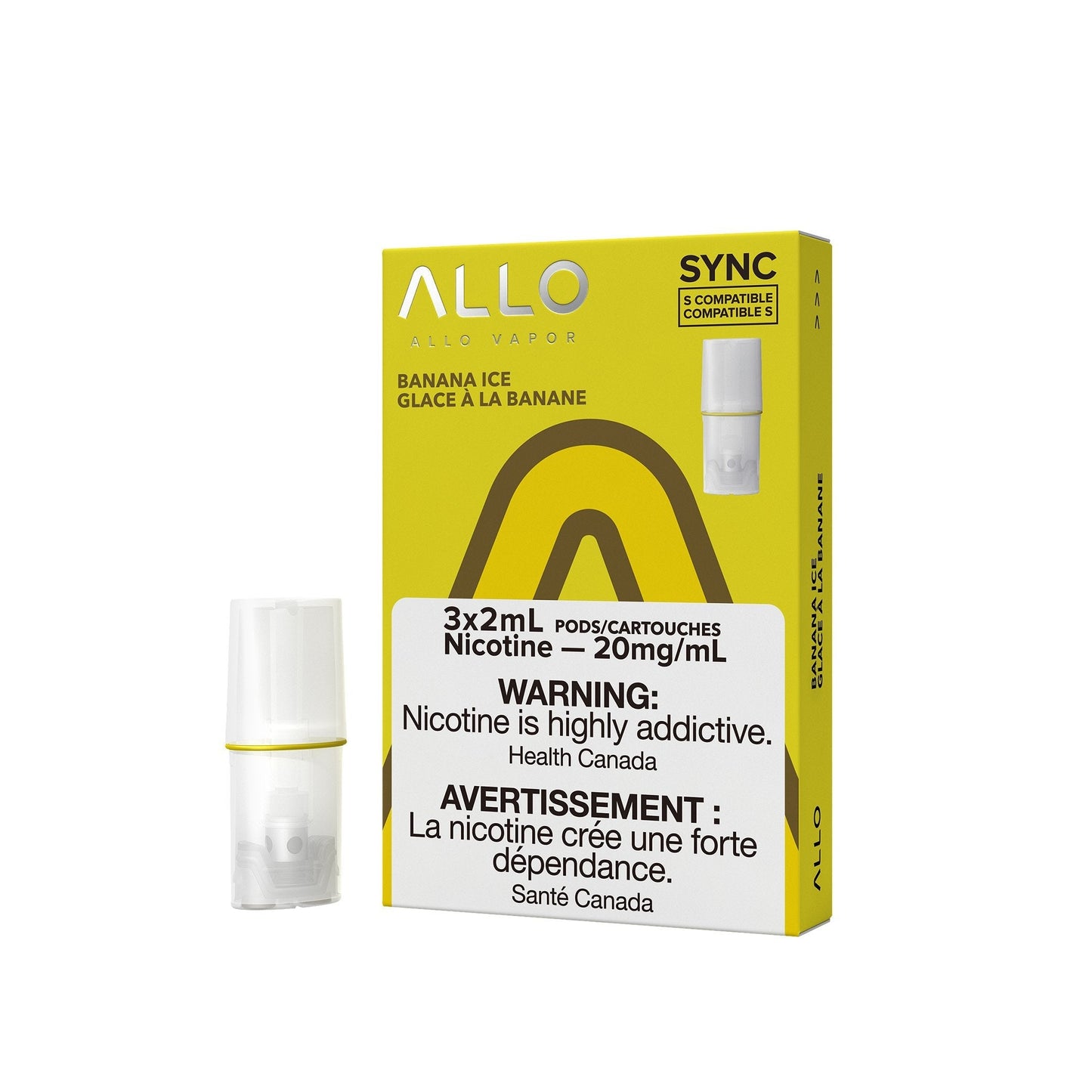 Allo Sync Pods Banana Ice 20mg/mL