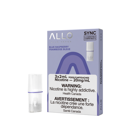 Allo Sync Pods Blue Raspberry 20mg/mL