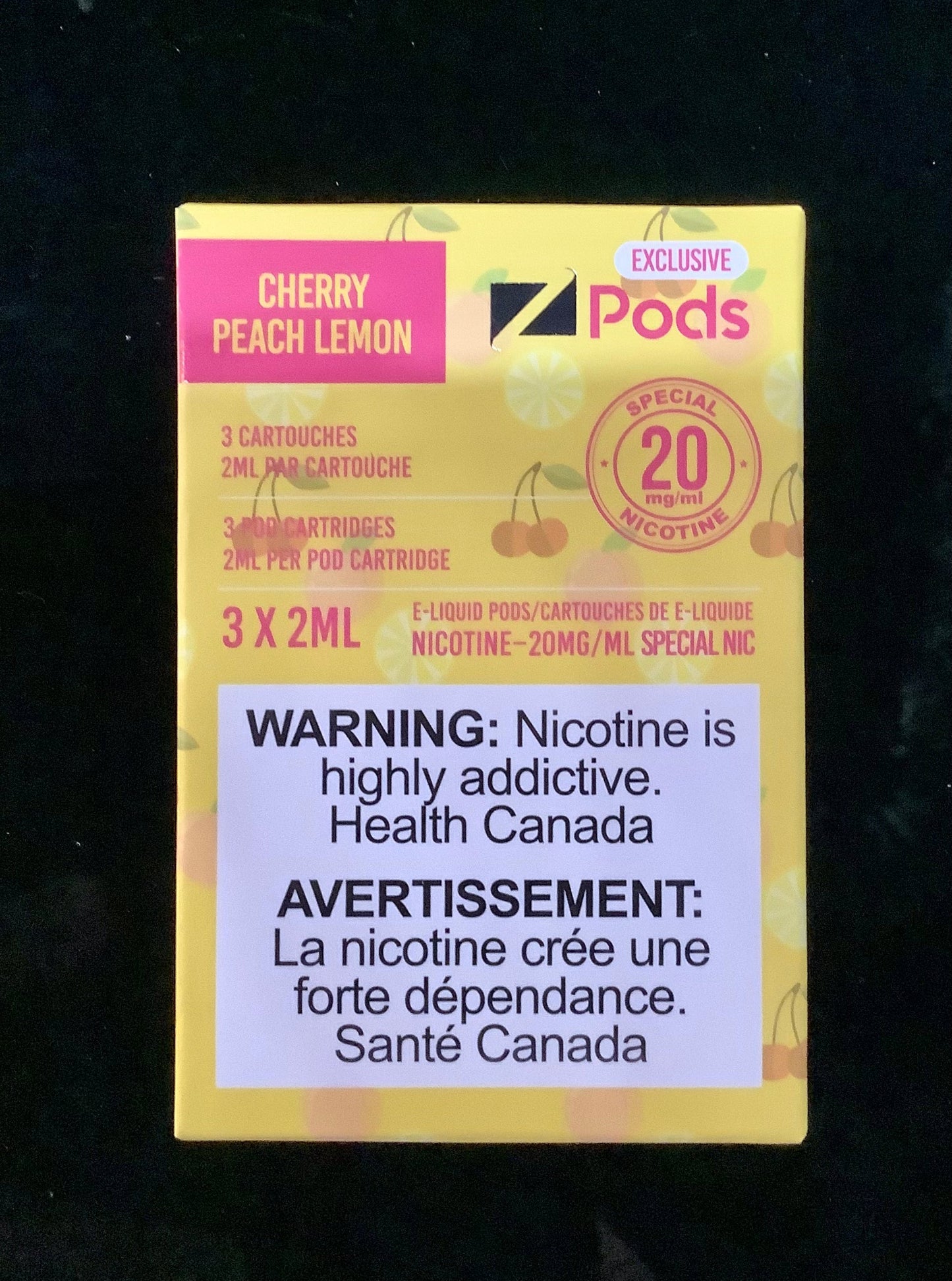 Zpods Cherry peach lemon 20mg/mL