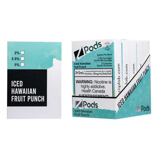 Zpods Iced hawaiian fruit punch 20mg/mL