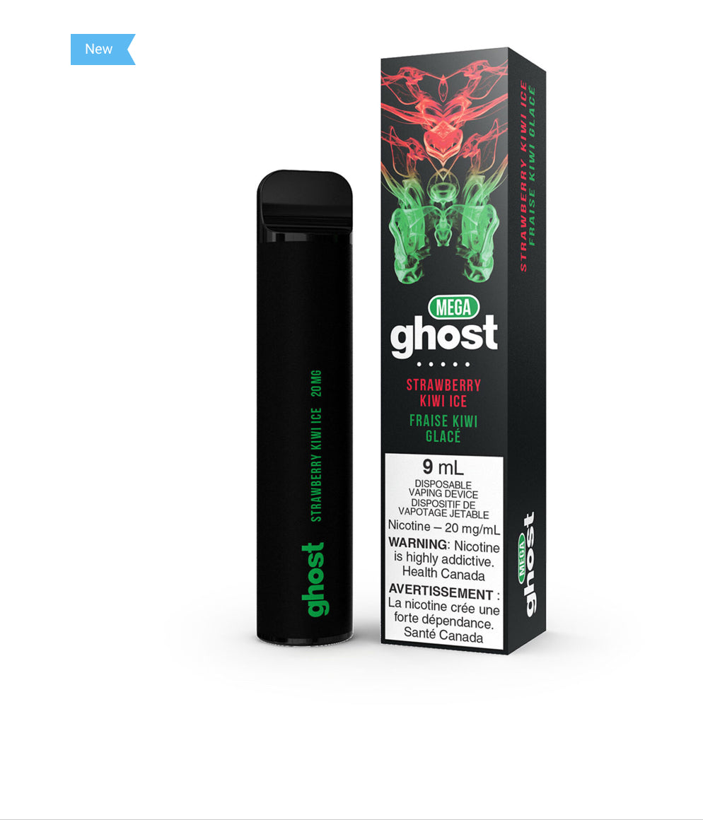 Ghost mega Strawberry Kiwi ice 20mg/mL disposable