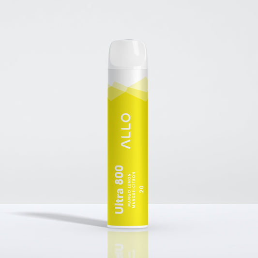 Allo ultra 800 Mango Lemon 20mg/mL disposable