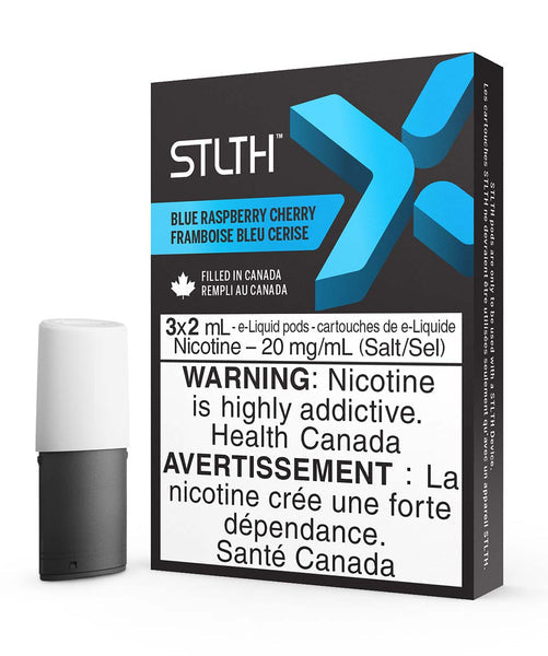 Stlth X pods Blue raspberry cherry 20mg/mL