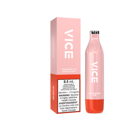 Vice 2500 Strawberry Ice 12mg/mL disposable